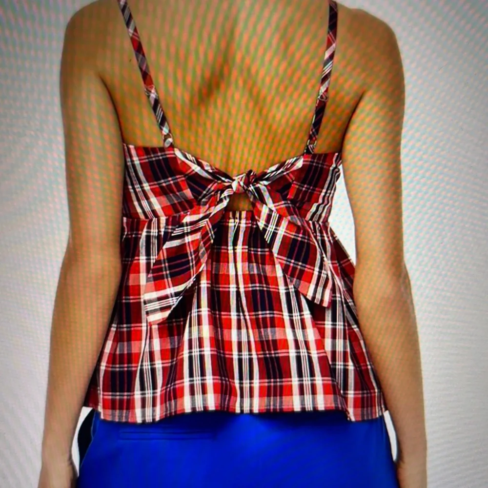 NWT J. Crew Tie-Back Strappy Top, 2